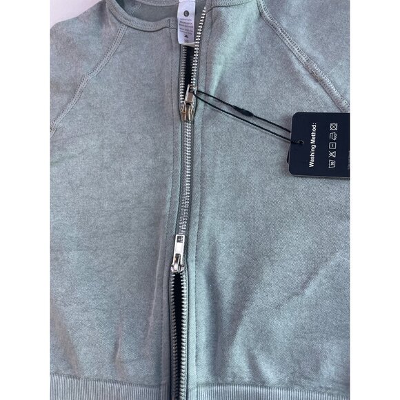 Athletic Wear Stretch Zip Front Top and Bottom Sz L - Picture 4 of 9